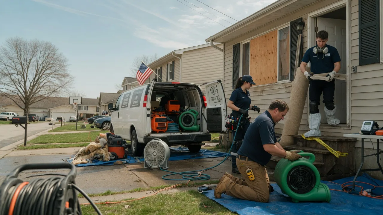 Water Damage Restoration in Rock Creek, WV near me